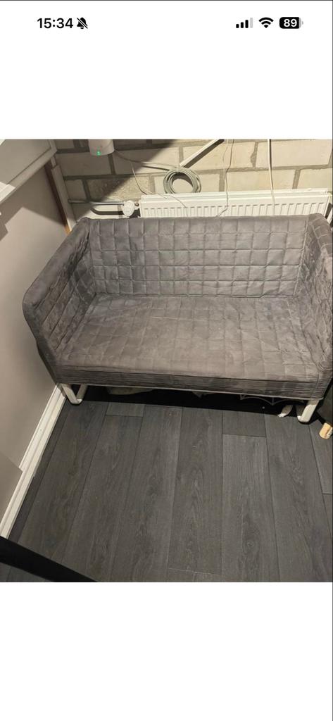 Comfortabel IKEA bankje, Huis en Inrichting, Banken | Sofa's en Chaises Longues, Ophalen, Minder dan 75 cm, Tweepersoons, Zo goed als nieuw