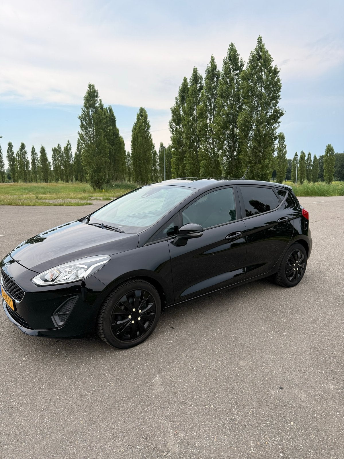 Ford Fiësta 1.1 70pk 5dr 2019 Zwart, Auto's, Voorwielaandrijving, Stof, Origineel Nederlands, Handgeschakeld