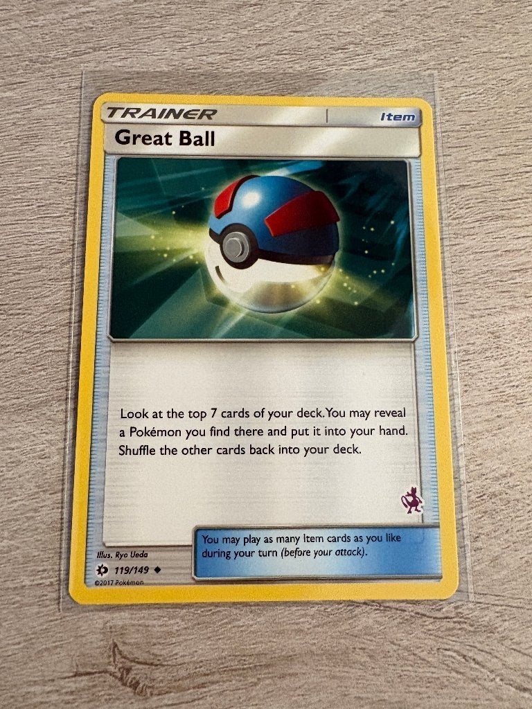 Great Ball 119/149 Sun and Moon - Battle Academy - Pokémon, Ophalen of Verzenden, Nieuw, Losse kaart