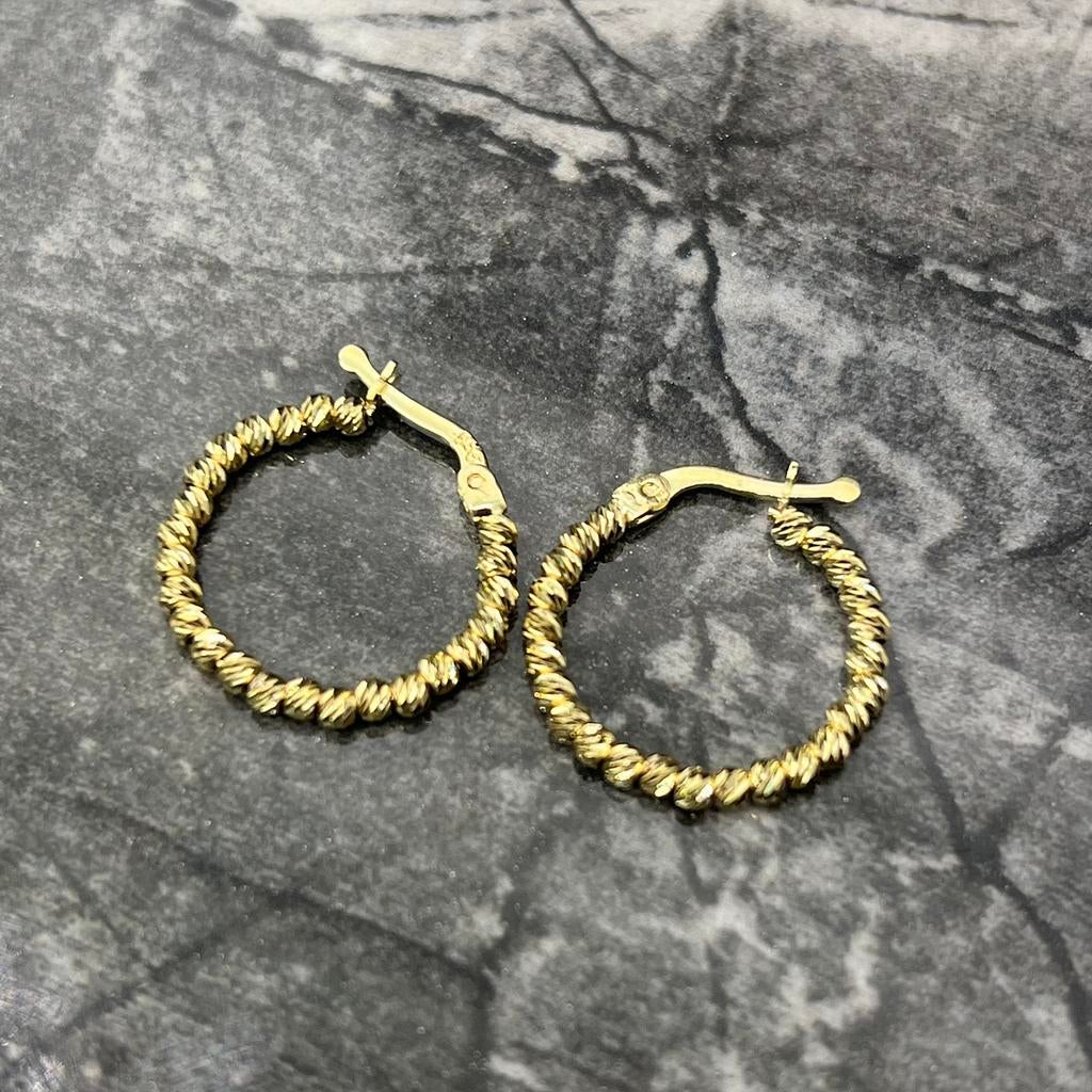 14k gouden oorbellen, Sieraden, Tassen en Uiterlijk, Oorbellen, Nieuw, Ophalen of Verzenden, Knopjes of Stekers, Goud