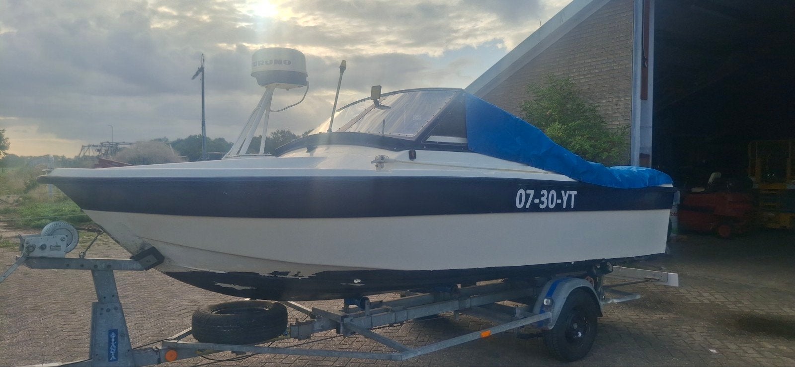 Kajuitboot visboot 5 meter tupe shetland met veel apperatuur, Ophalen, Overige merken, Gebruikt, Kajuitboot