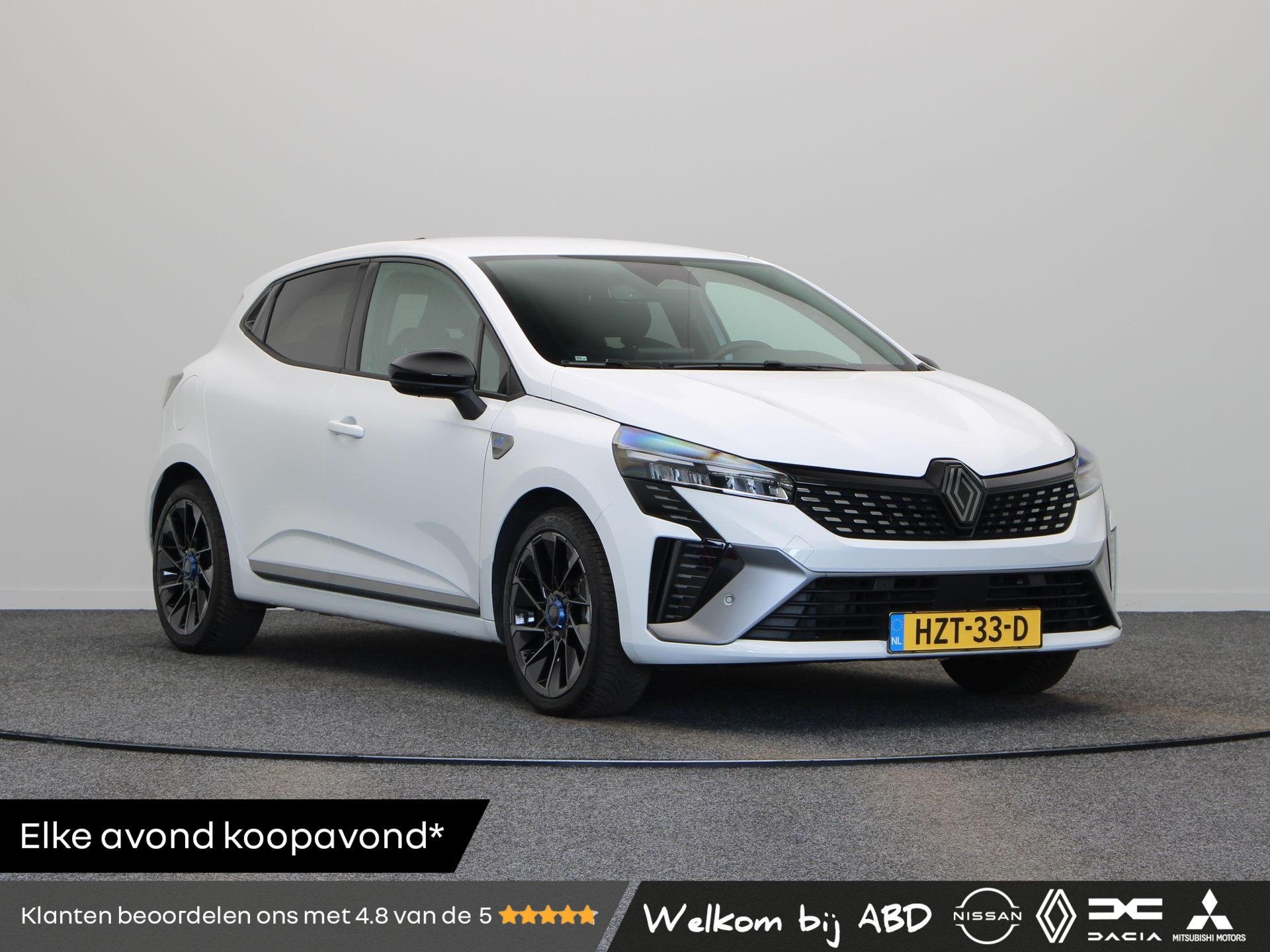 Renault Clio 1.6 E-Tech Full Hybrid 145 esprit Alpine | Adap, Dealer onderhouden, Gebruikt, Euro 6, Leder en Stof
