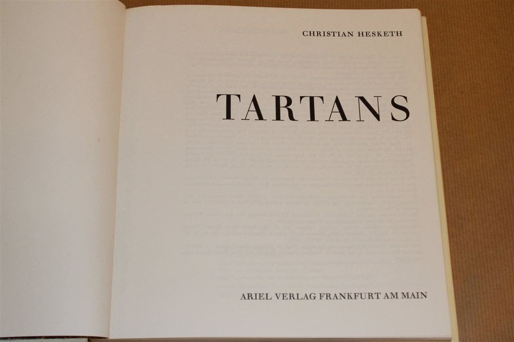 Tartans — De Ruiten van de Schotse Clans, Ophalen of Verzenden, Gelezen, Europa