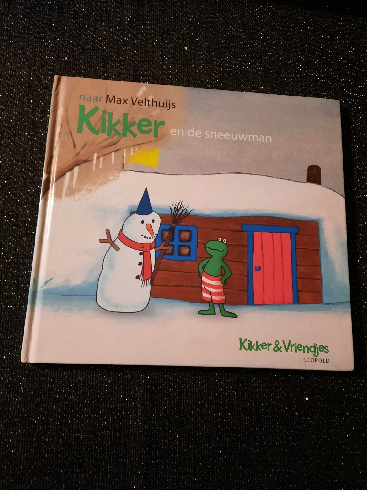 Kikker en de sneeuwman - Max Velthuijs (Hardcover), Ophalen of Verzenden, Gelezen