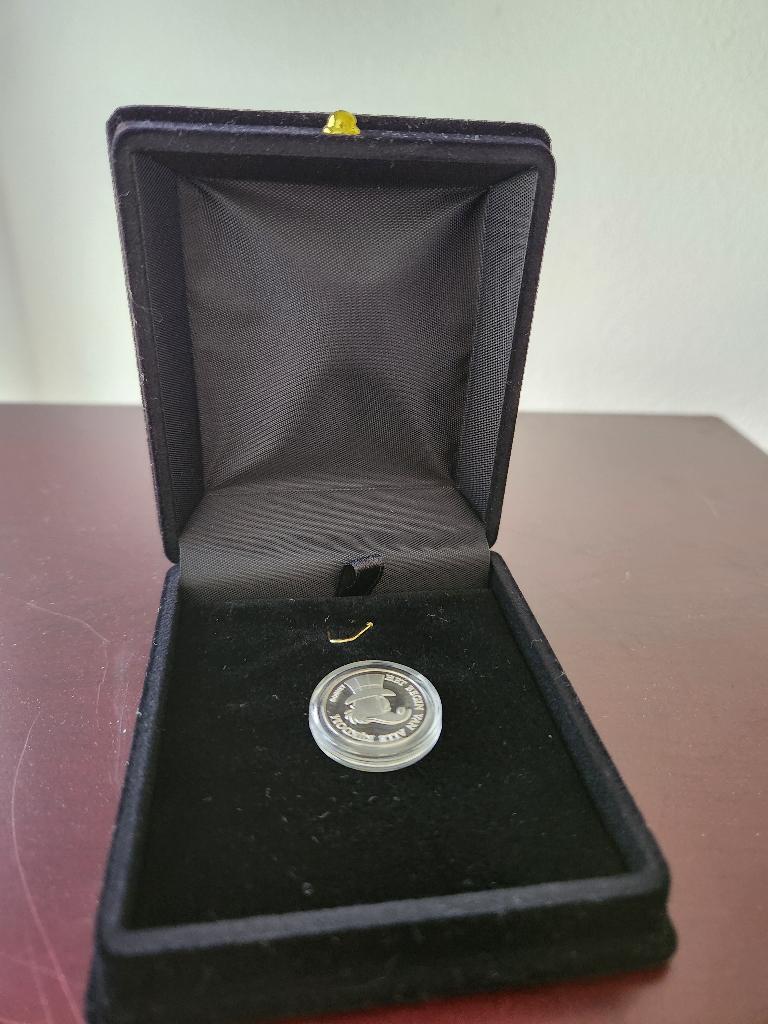 Walt Disney Dagobert Duck Geluksdubbeltje Munt uit 1997, Ophalen, Donald Duck, Zo goed als nieuw, Overige typen