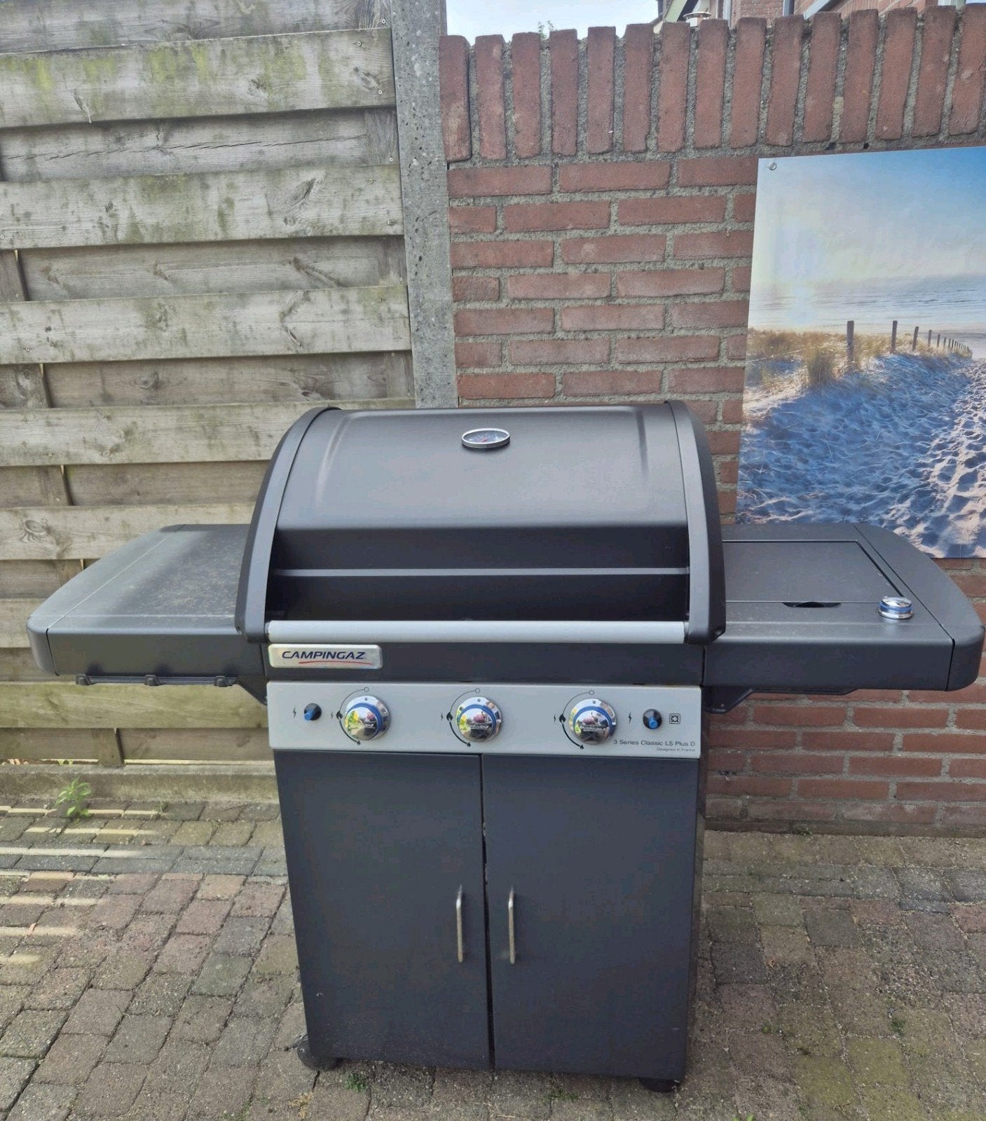 Gas bbq, Ophalen, Gebruikt, Campingaz