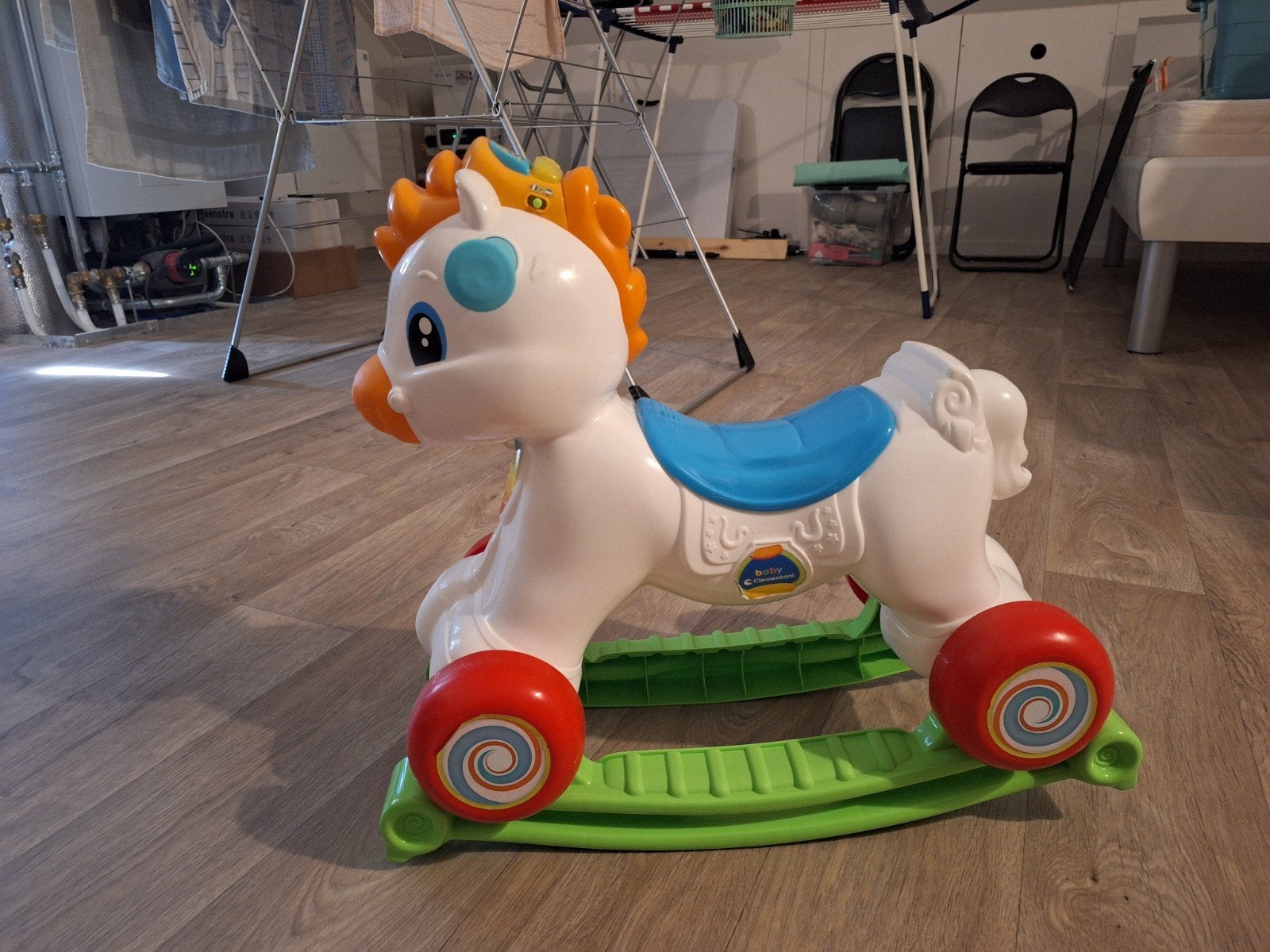 hobbelpaard / loop paardje, Ophalen, Zo goed als nieuw, Overige merken