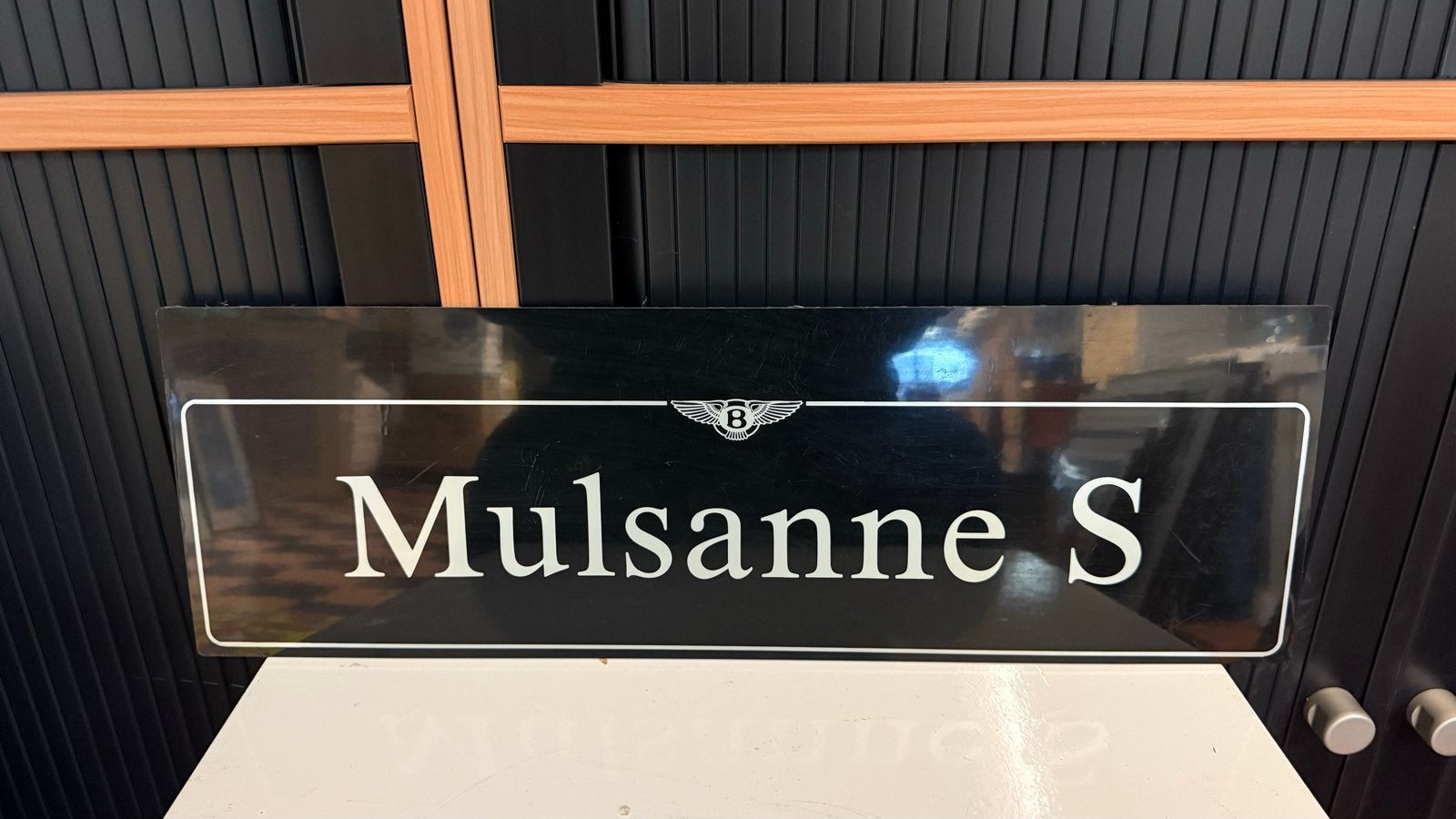 Bentley Mulsanne S Plaat - Exclusief Auto Accessoire, Auto diversen, Auto-accessoires, Gebruikt, Ophalen