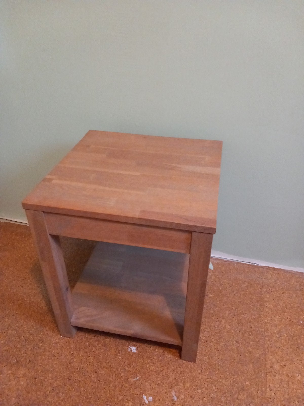 sidetable bijzettafel WOOOD 39x39, Ophalen, Rechthoekig, Minder dan 55 cm