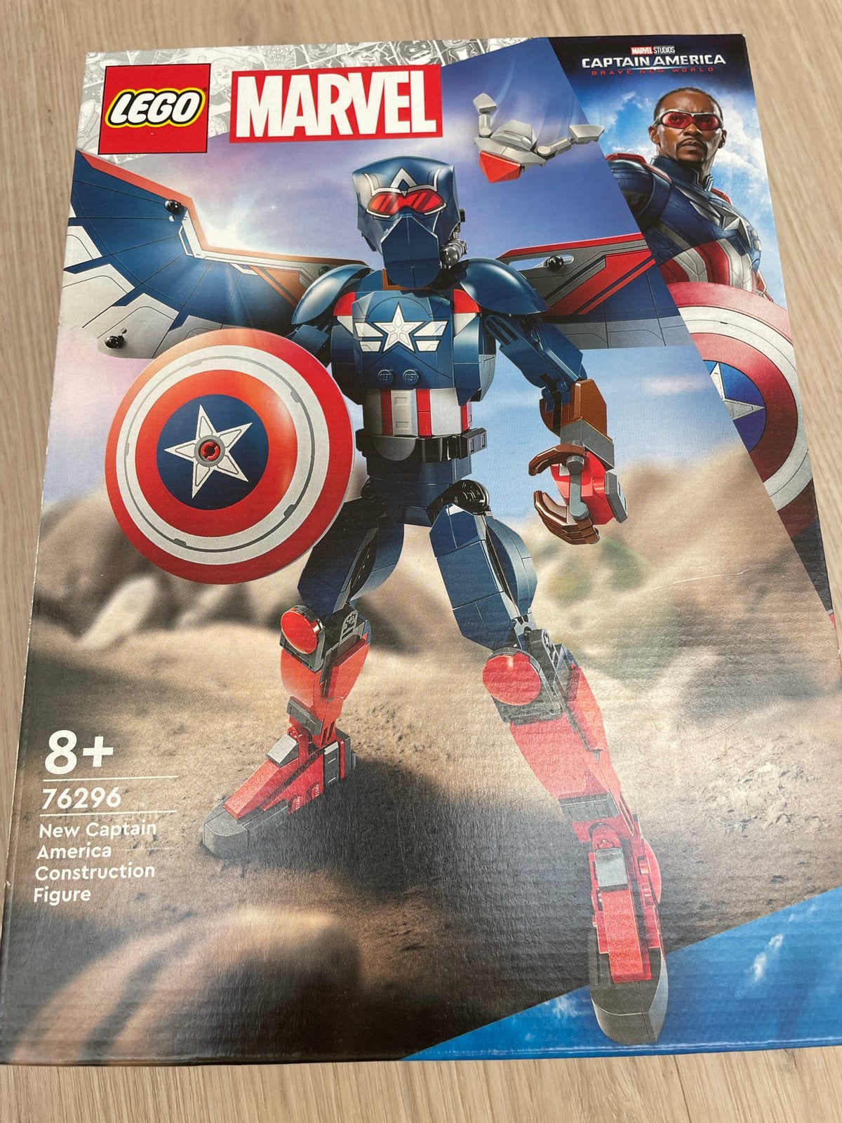 Helemaal nieuw! Lego Marvel Captain America bouwfiguur 76296, Ophalen, Marvel, Lego, Nieuw