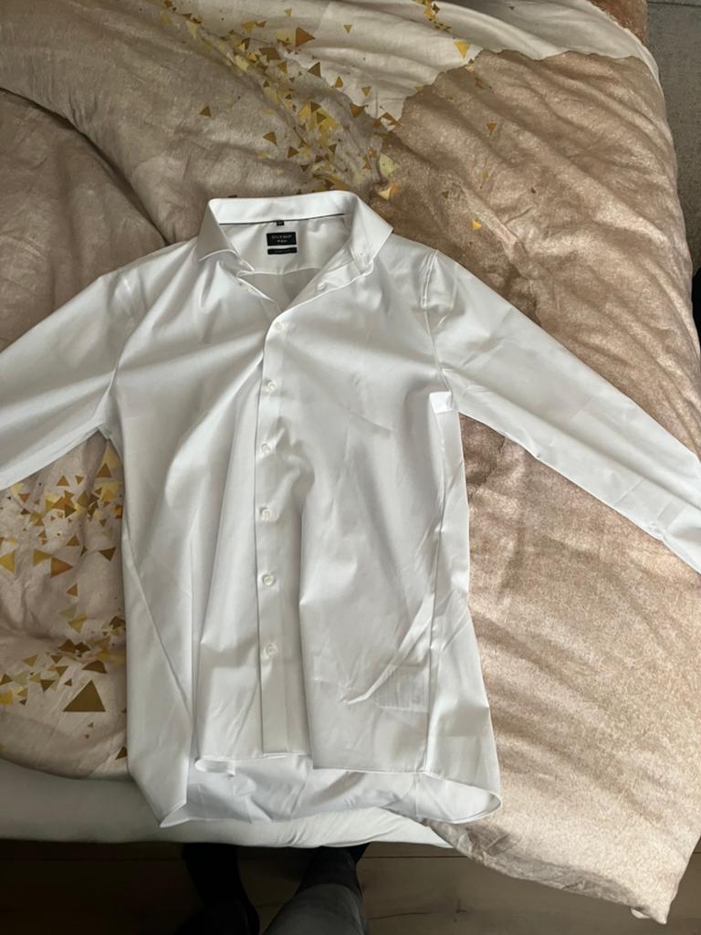 Olymp overhemd, Kleding | Heren, Overhemden, Ophalen, Nieuw, Wit, Halswijdte 41/42 (L)