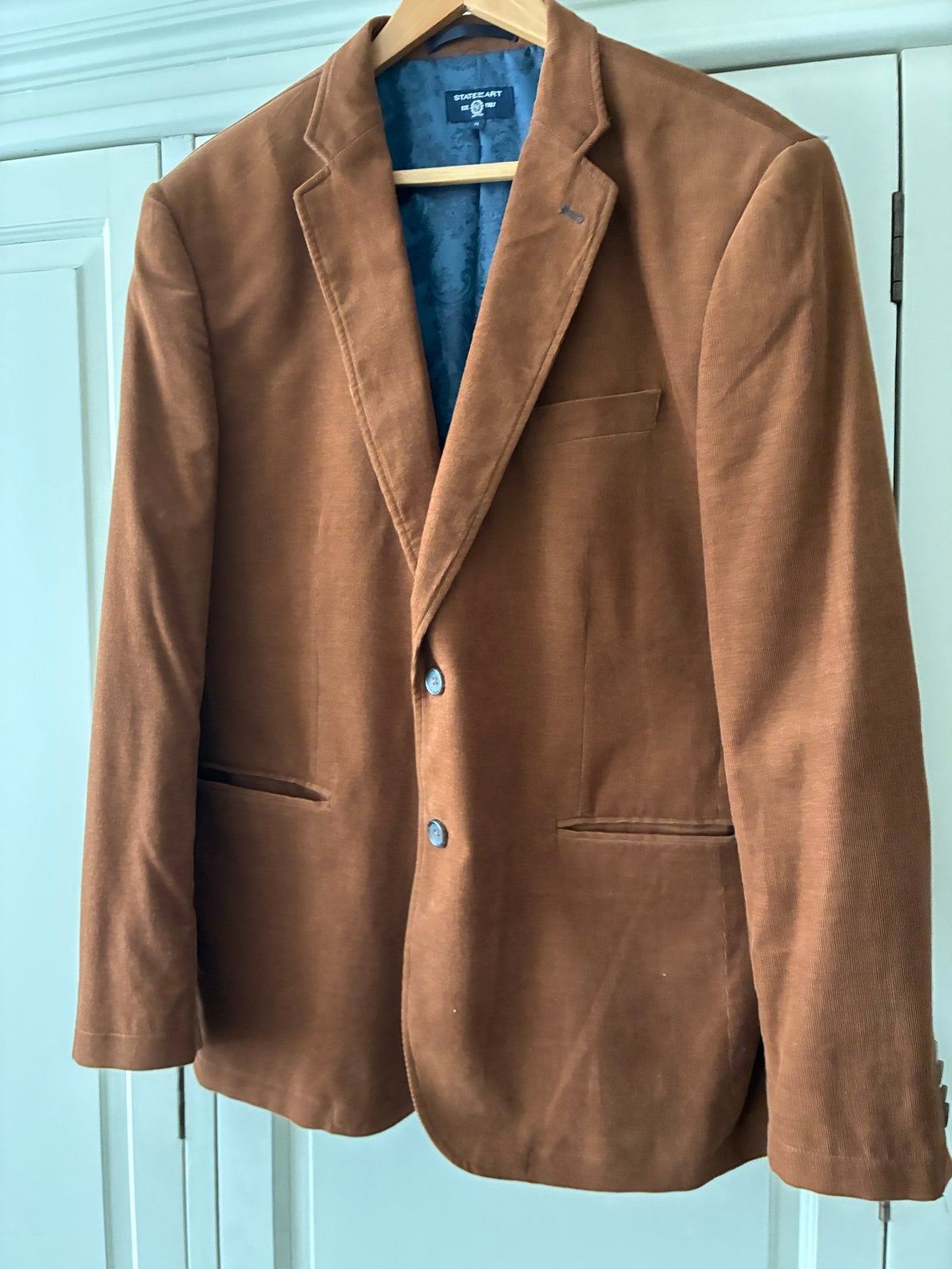 State of Art Corduroy Colbert - Maat XL - Zo goed als nieuw, Ophalen, Zo goed als nieuw, Maat 56/58 (XL), Bruin
