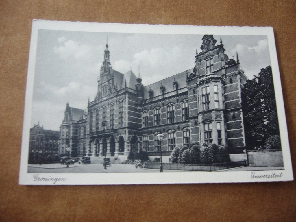 GRONINGEN  =  UNIVERSITEIT   1938, Ophalen of Verzenden, 1920 tot 1940, Gelopen, Groningen