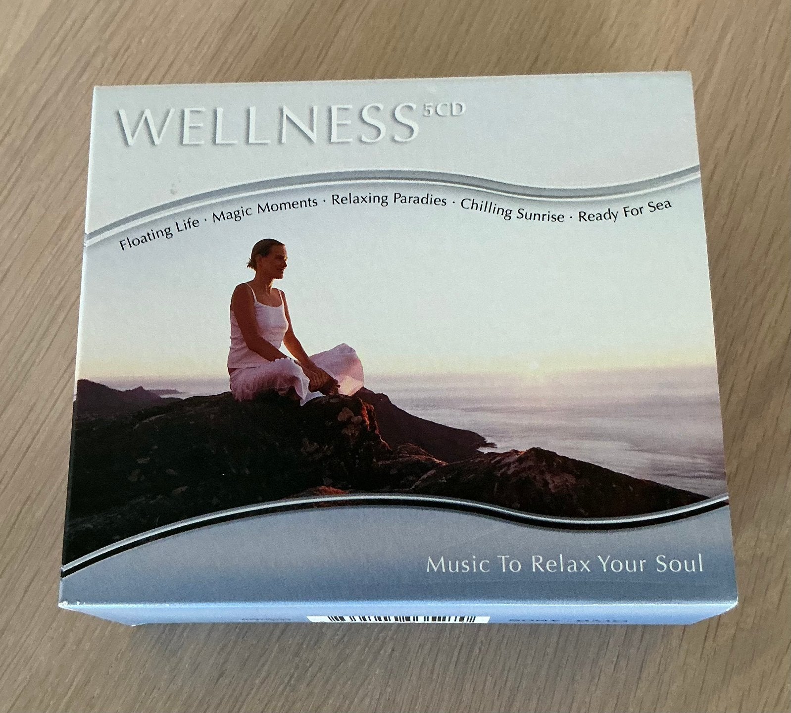 Wellness 5CD Boxset - Music To Relax Your Soul, Cd's en Dvd's, Cd's | Overige Cd's, Ophalen of Verzenden, Zo goed als nieuw, Boxset
