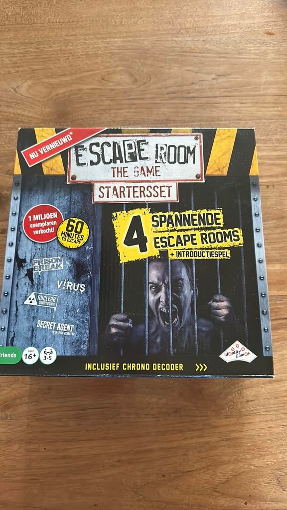 Escape room the game, Ophalen, Zo goed als nieuw