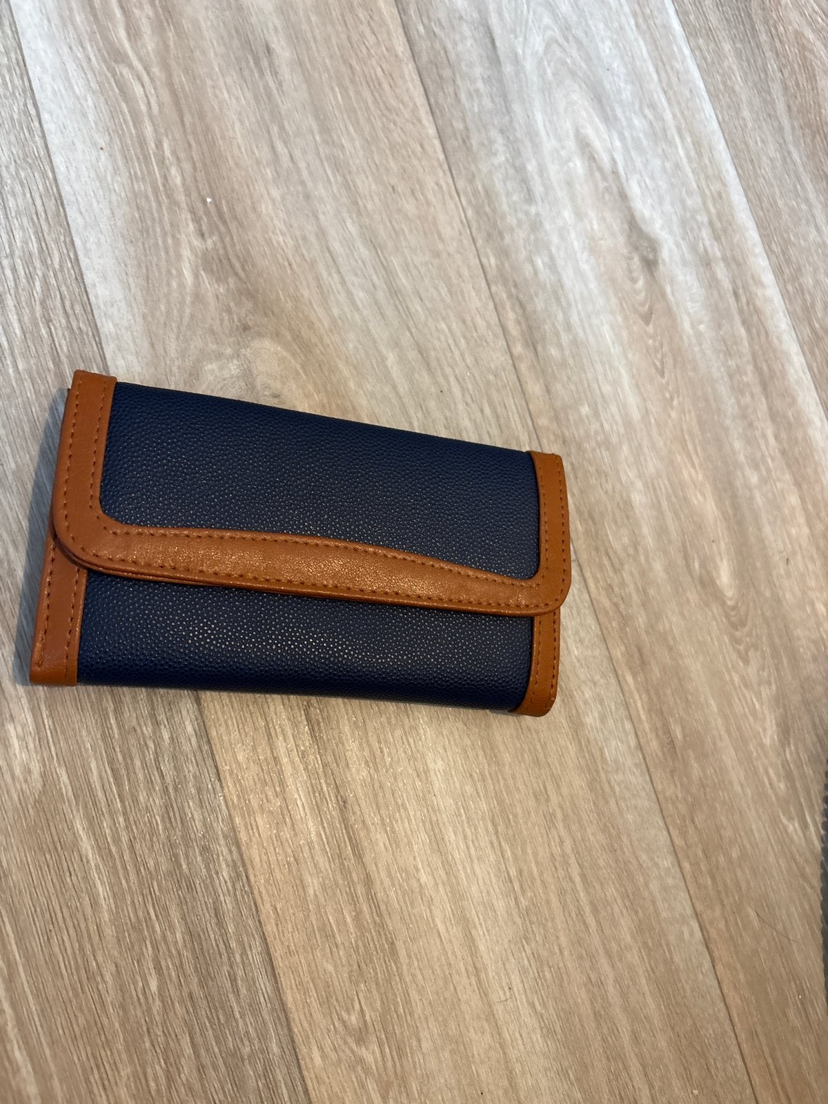 Grote portemonnee - zo goed als nieuw, Overige merken, Blauw, Ophalen of Verzenden, Zo goed als nieuw