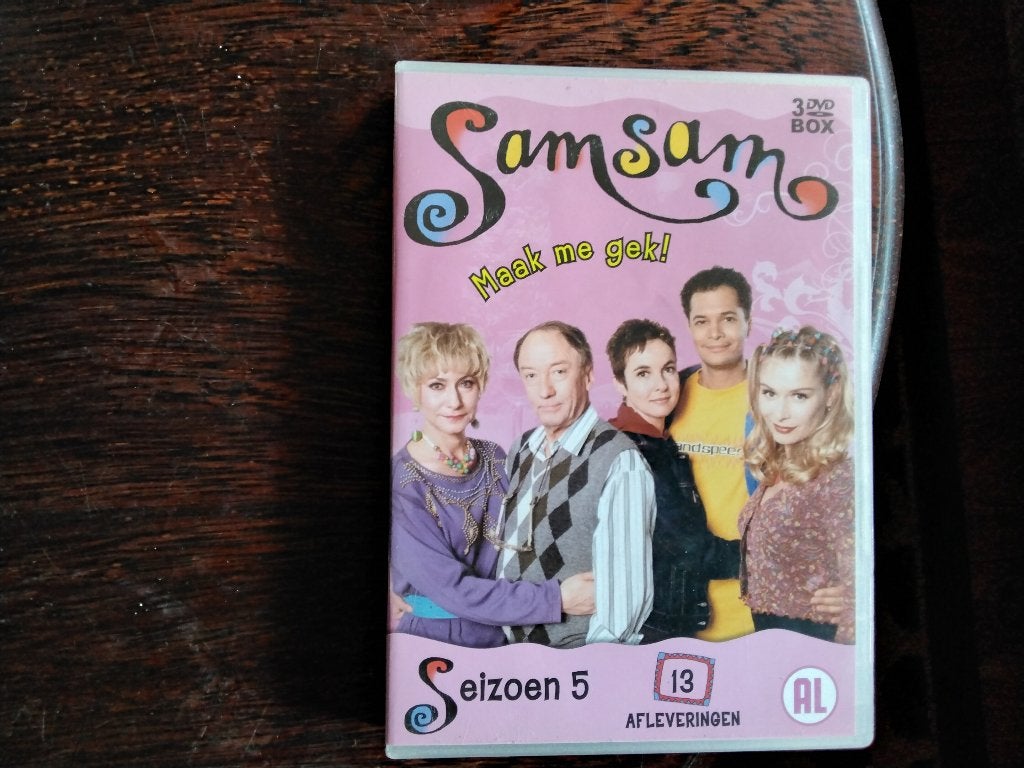 Samsam seizoen 5 compleet, 3disk, origineel, Alle leeftijden, Ophalen of Verzenden, Zo goed als nieuw, Komedie