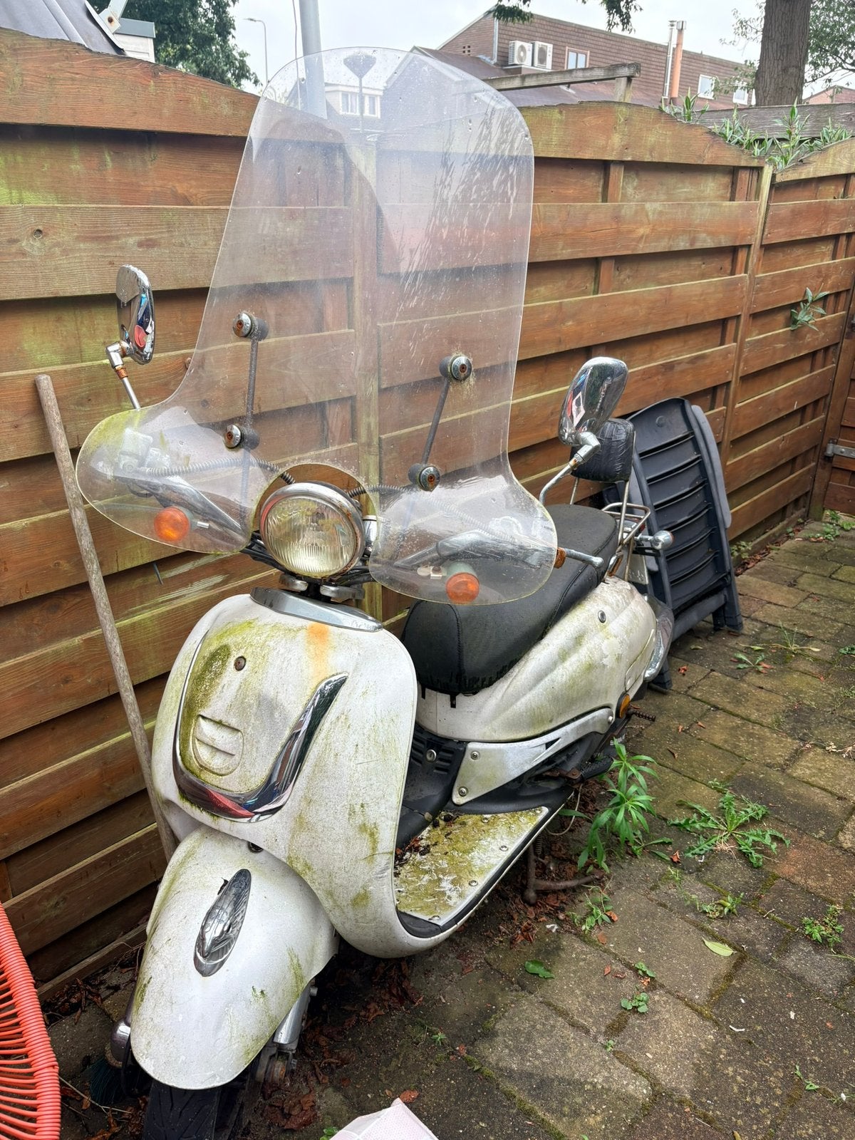Retro scooter (project/onderdelen), Gebruikt, Benzine, Ophalen, Overige merken