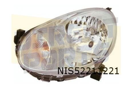 Nissan Micra K13 (11/10-6/13) koplamp Links MQ+ 260601HB0B, -, Verzenden, -, Nieuw
