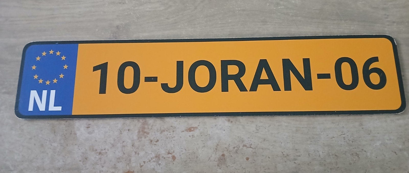 Gepersonaliseerde kentekenplaat - 10-JORAN-06, Auto diversen, Ophalen of Verzenden