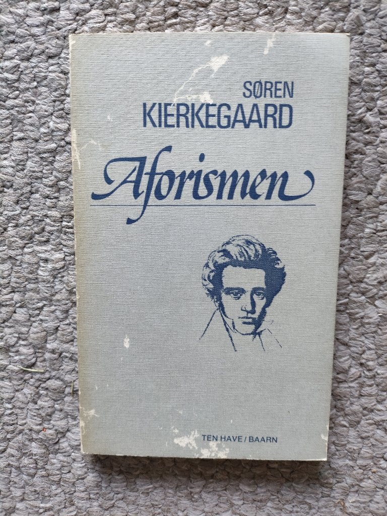 Soren Kierkegaard Aforismen, Boeken, Ophalen of Verzenden