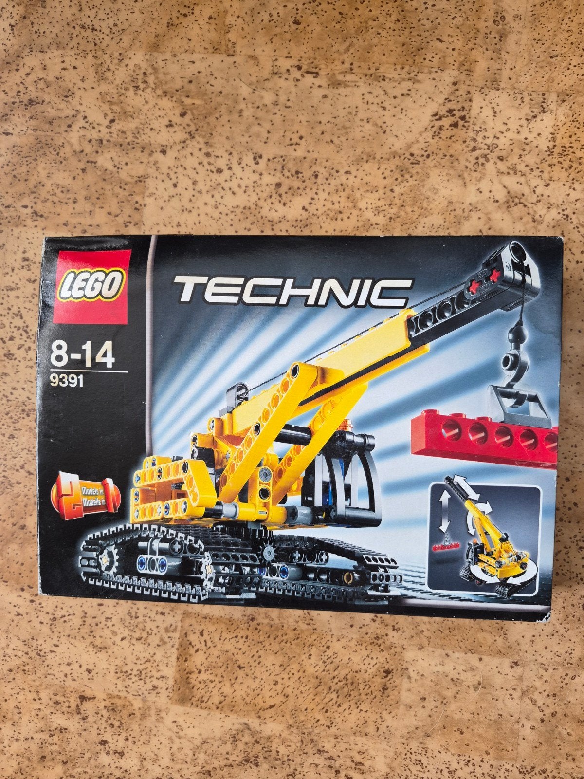 Lego Technic 9391 Kraan/Bulldozer - Compleet met doos, Kinderen en Baby's, Speelgoed | Duplo en Lego, Gebruikt, Compleet, Lego