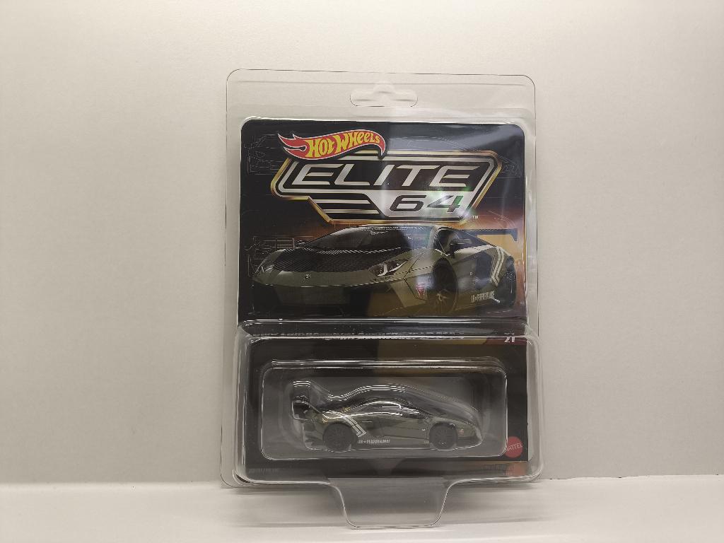 Hot Wheels Elite 64 LBWK Lamborghini Aventador LP 700-4, Ophalen of Verzenden, Nieuw, Auto