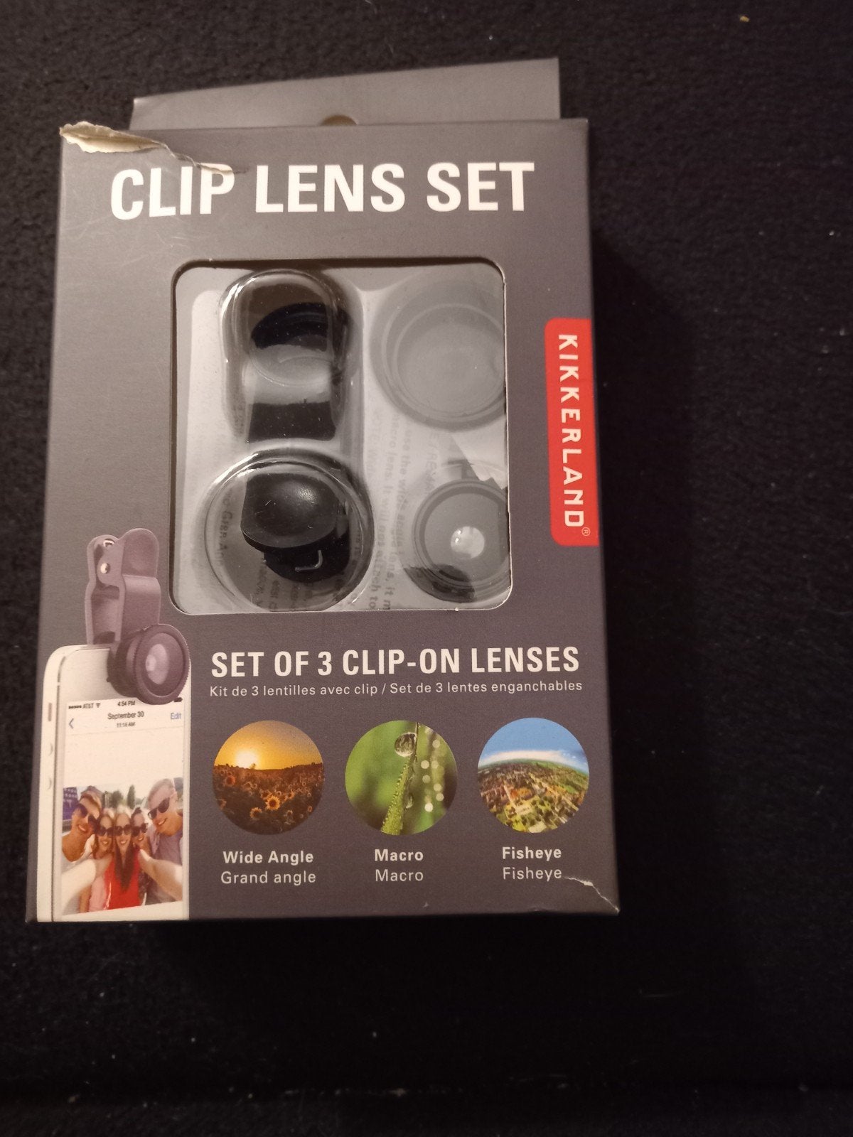 Clip Lens Set - 3-in-1 Lenzen voor Smartphone, Overige merken, Overige typen, Ophalen of Verzenden, Nieuw
