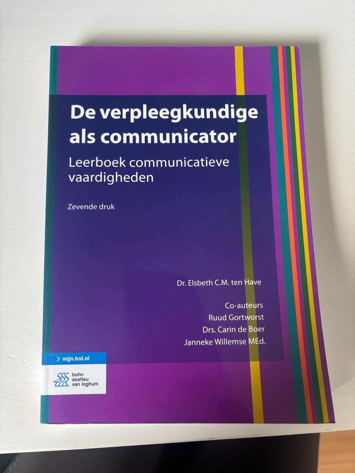De verpleegkundige als communicator - 7e druk, Boeken, Ophalen of Verzenden, Gamma, Zo goed als nieuw, HBO