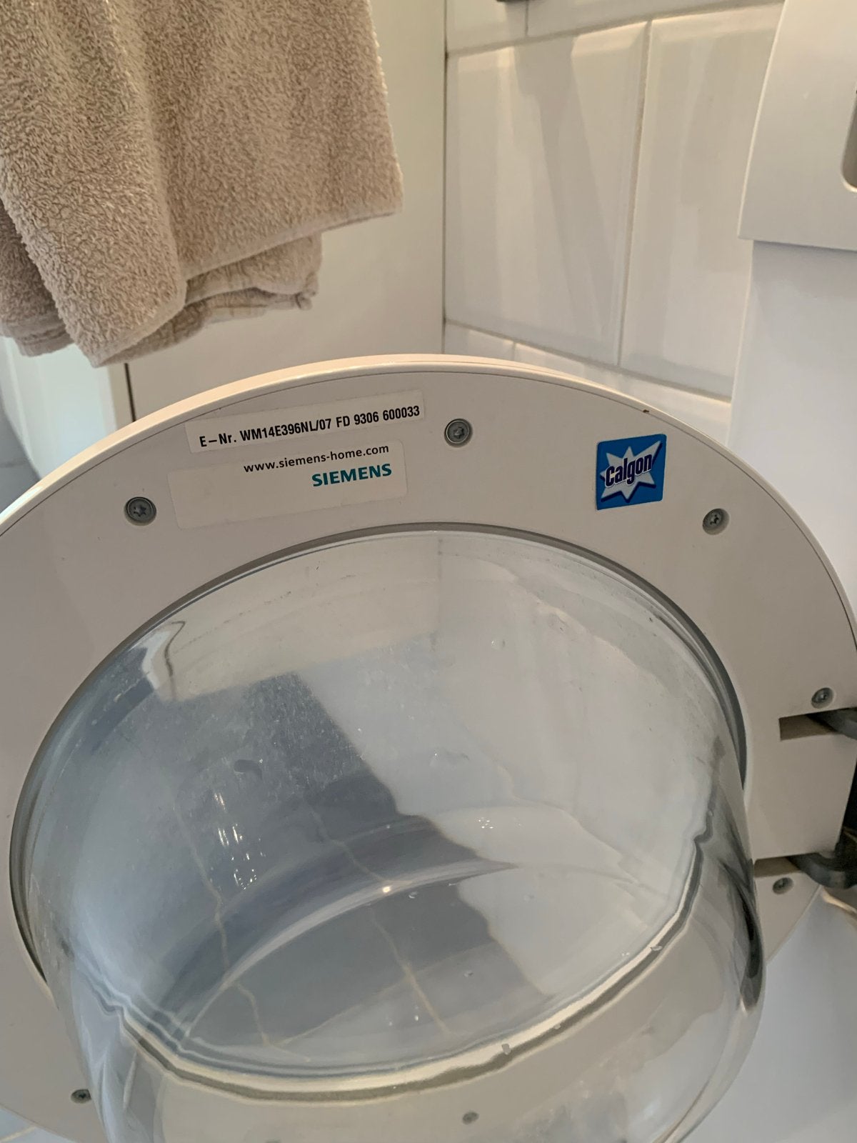 Siemens wasmachine Speed Perfect uit 2018, Ophalen, Gebruikt, Voorlader, 85 tot 90 cm