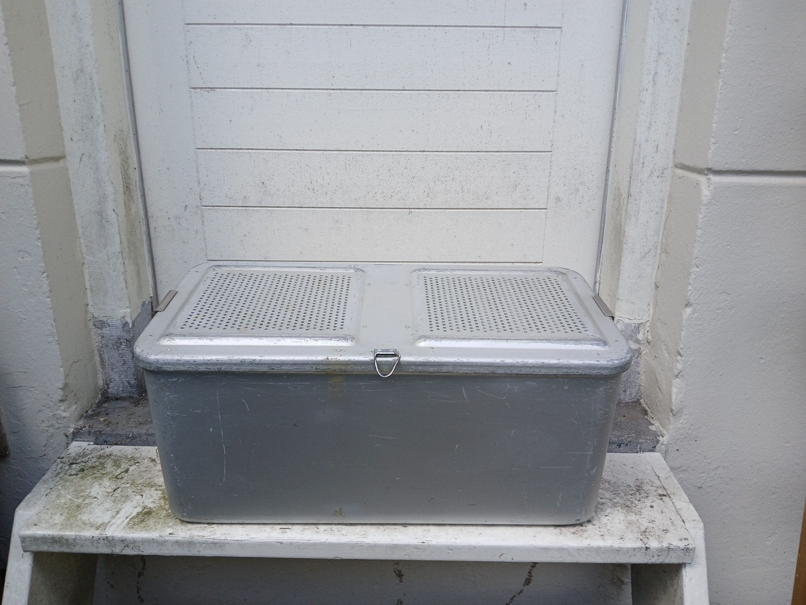 020/GROTE ALUMINIUM MED ZIEKENHUIS KRAT/ ZEGRES/LEGER KISTEN, Ophalen, Minder dan 50 cm