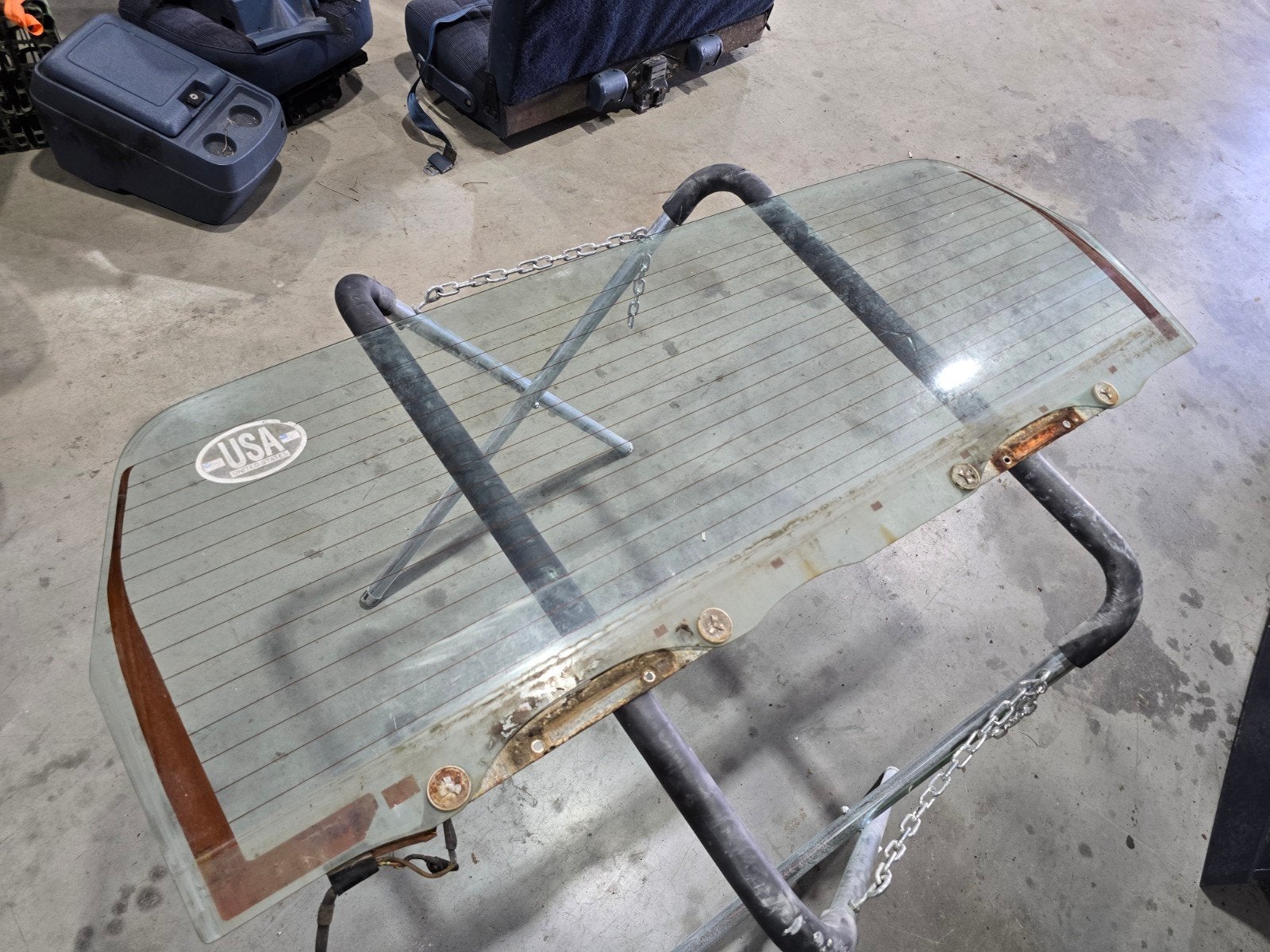 Ford Bronco achterraam, Ophalen, Gebruikt, Ford USA