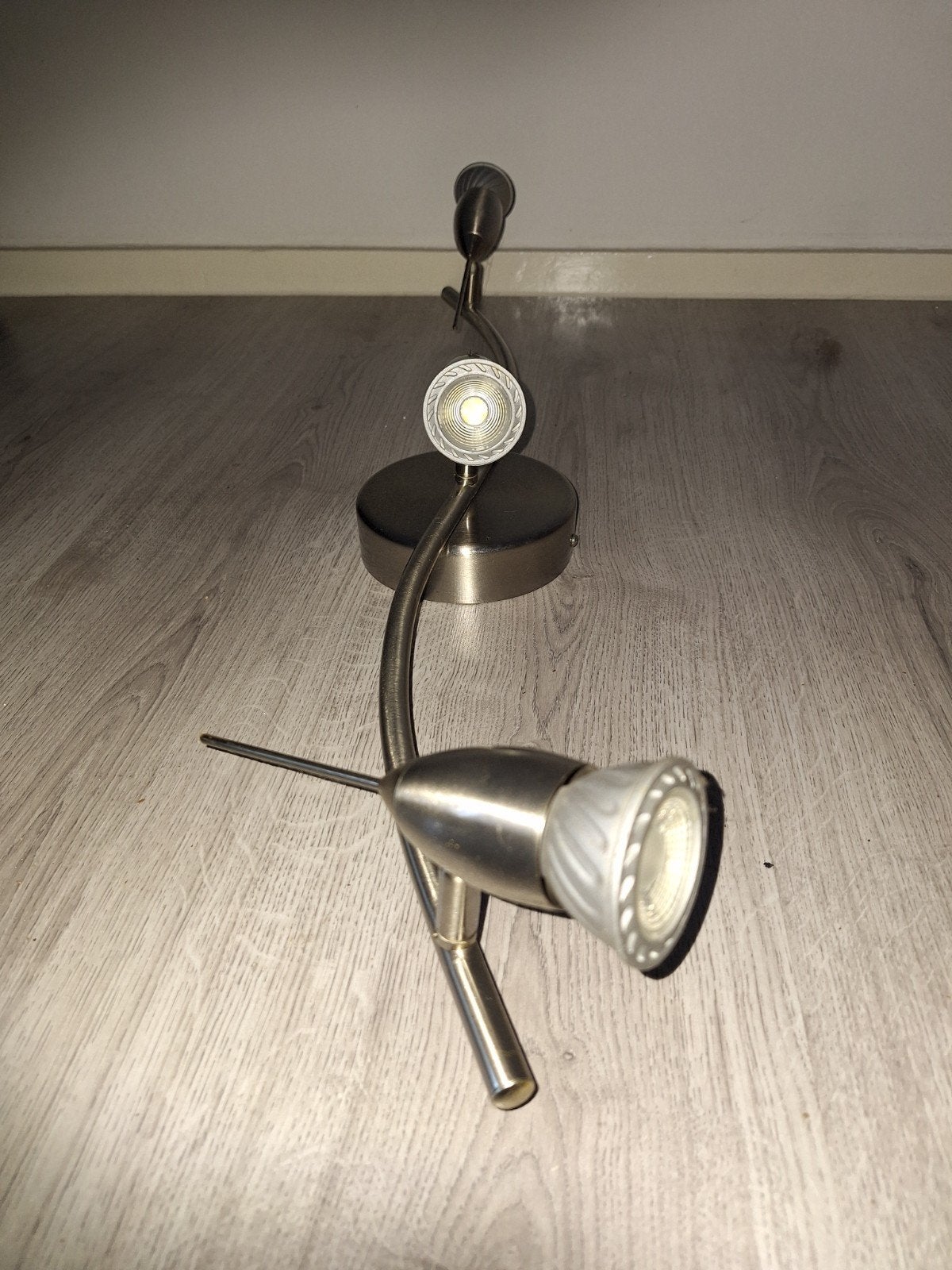 Moderne plafondspot/wandspot met 3 verstelbare lampen, Ophalen, Geschikt voor plafondmontage, GU10, Overige merken
