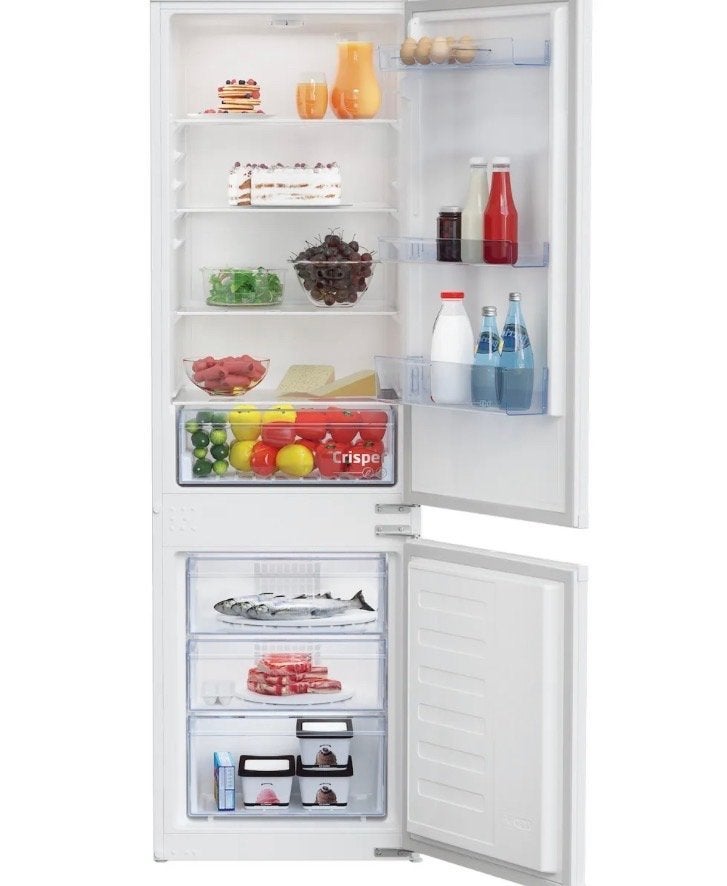 Beko Koel-vriescombinatie - z.g.a.n. met garantie, Ophalen, 200 liter of meer, 60 cm of meer, Met aparte vriezer