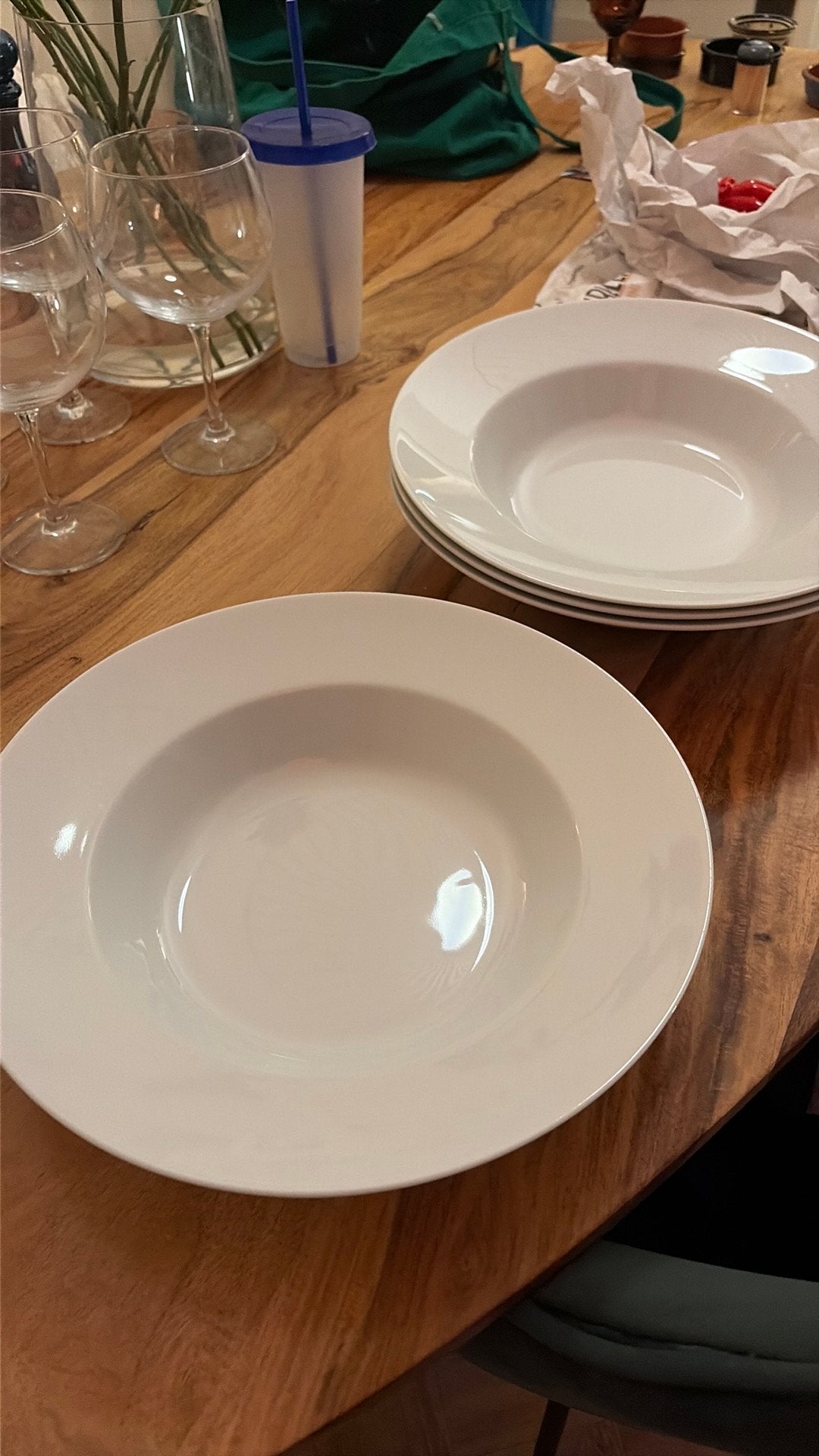 Pasta plates ikea, Ophalen