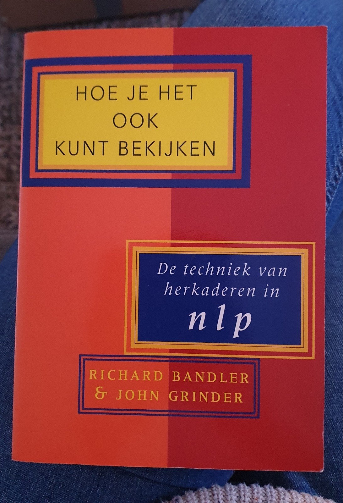 R. Bandler J. Grinder - Hoe je het ook kunt bekijken ( NLP ), Ophalen of Verzenden, Gelezen