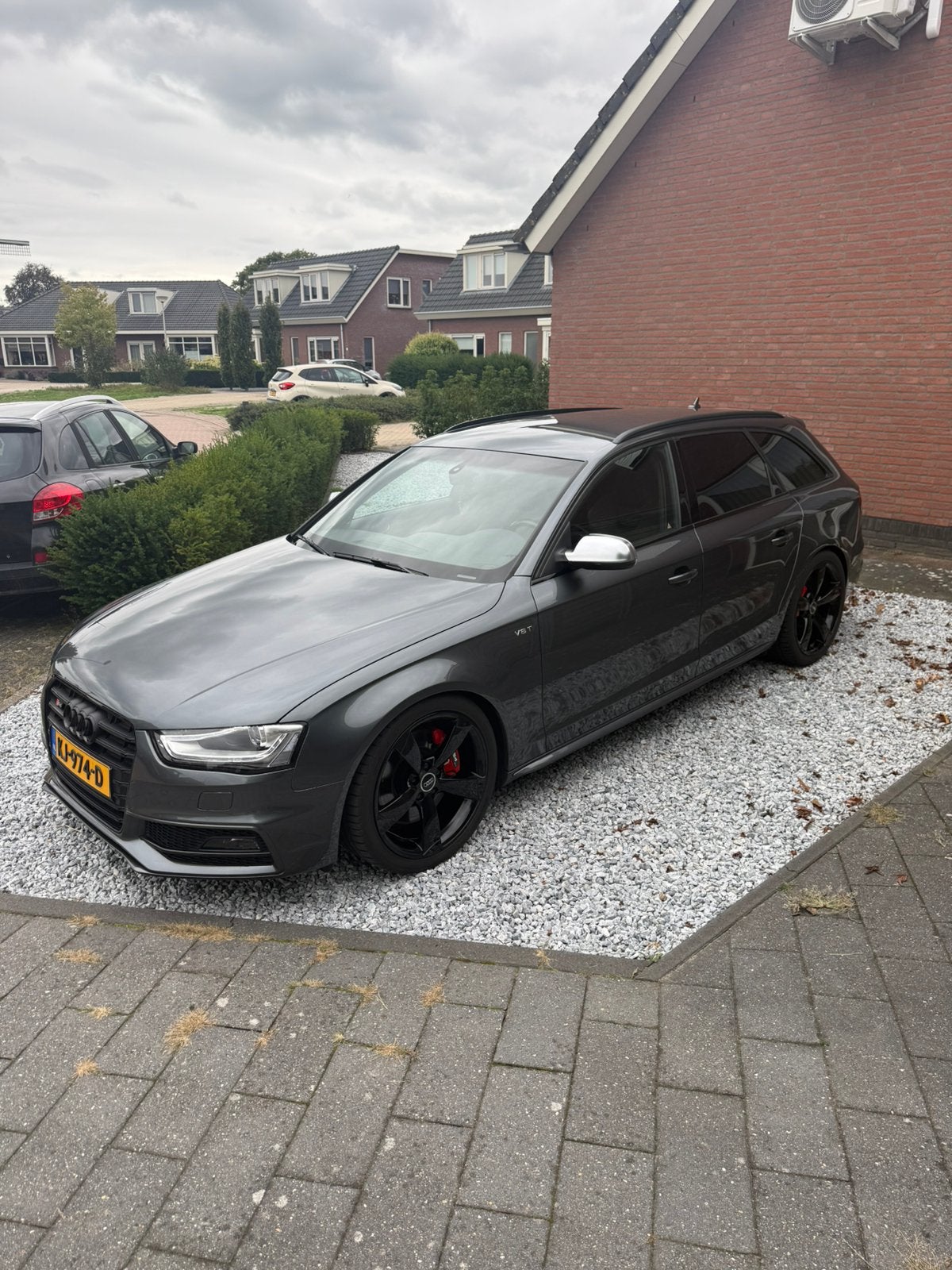 Audi S4 3.0 Tfsi Avant Quattro AUT 2014 Grijs, Auto's, 435 pk, 2995 cc, Verwarmde buitenspiegels, Vierwielaandrijving