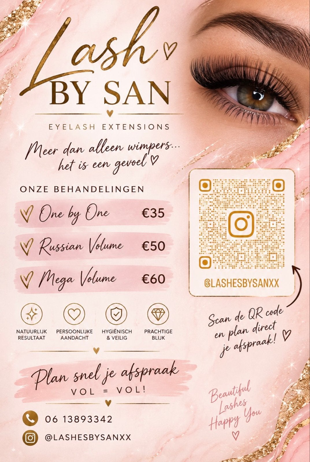 Nieuwe set wimperextentions, Ophalen of Verzenden