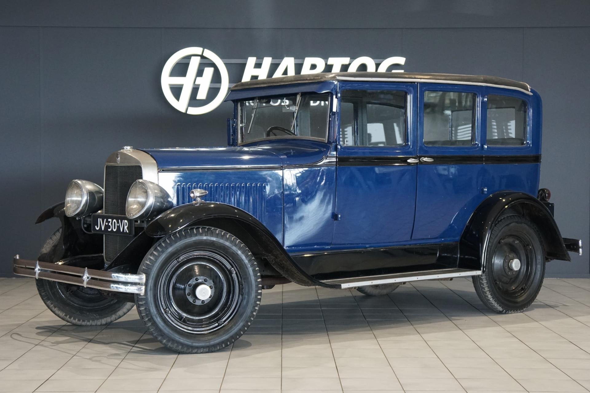 Graham-Paige 610 4-deurs Sedan 1928, Overige merken, Stof, Overige carrosserieën, Blauw