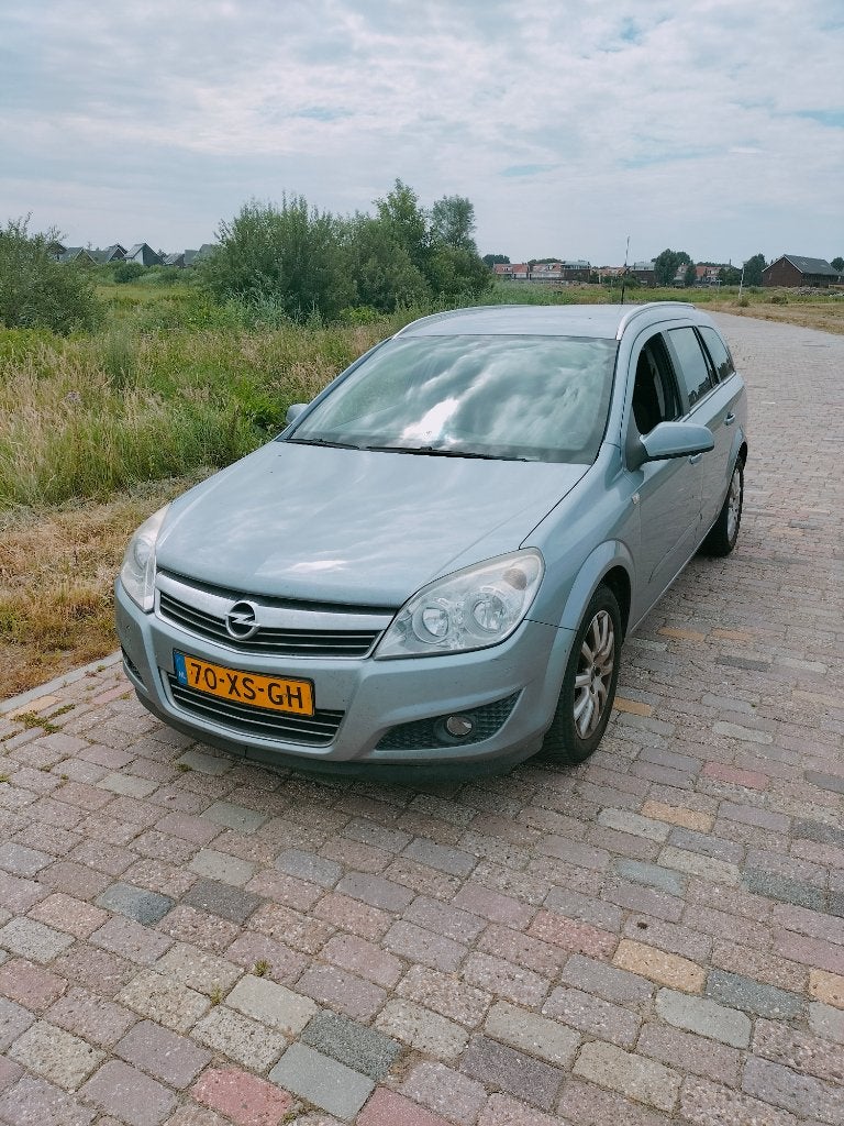 Opel Astra 1.6 16V 85KW St.wgn. 2007 Grijs, Auto's, Voorwielaandrijving, 657 kg, Zwart, 4 cilinders