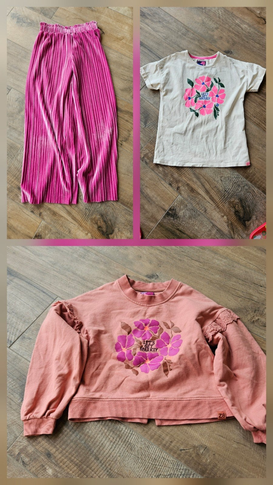 setje van Z8 mt 140, Kinderen en Baby's, Kinderkleding | Maat 140, Meisje, Z8, Ophalen of Verzenden, Zo goed als nieuw