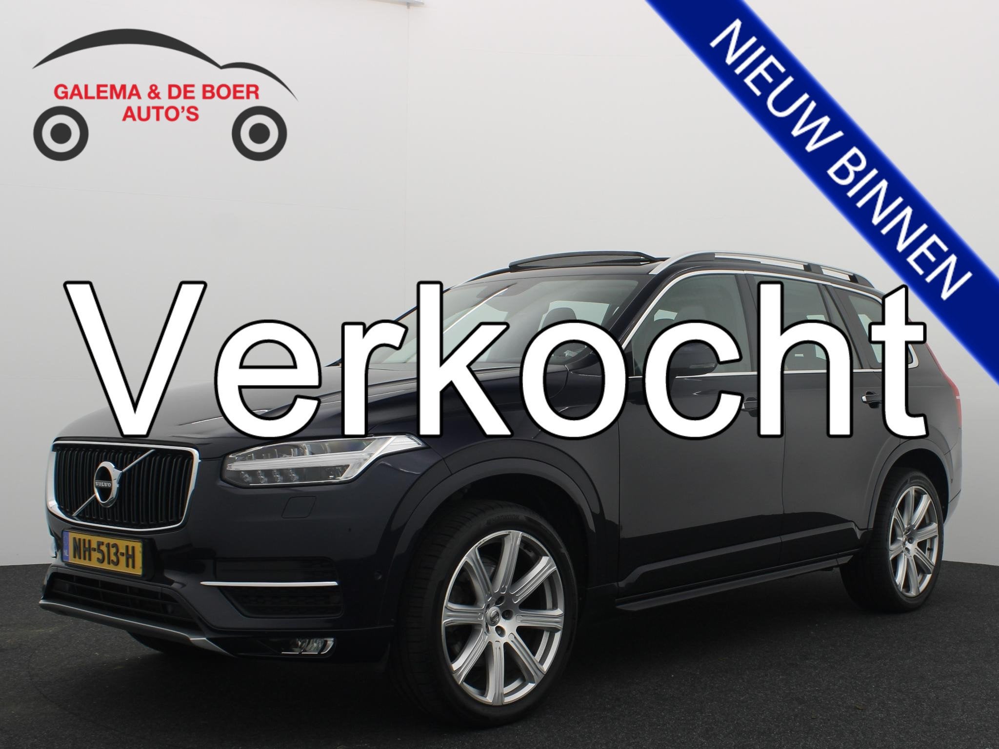 Volvo XC90 2.0 D5 AWD Momentum 7PERS / BOWERS & WILKINS / PA, Auto's, Volvo, Gebruikt, 4 cilinders, Blauw, 7 stoelen