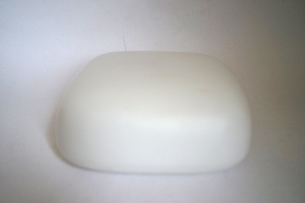 antiek vintage opaline glas gesatineerd lampenkap, 25 cm, Gebruikt, 9 cm, Wit