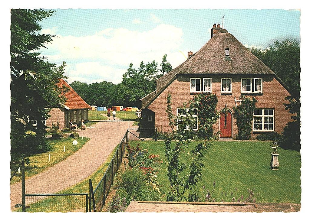 802382 Ommen Ov 1967 De Stekkenkamp  Stempel Lemelerveld, Verzamelen, Ansichtkaarten | Nederland, Ophalen of Verzenden, Voor 1920