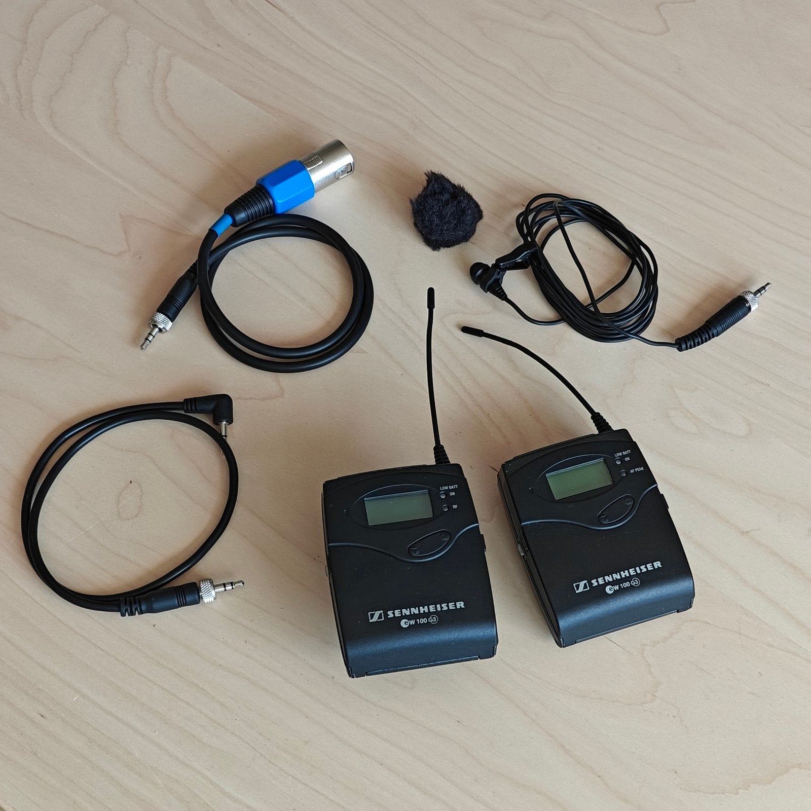 Sennheiser EW 100 G3 Draadloze Microfoon Set, Muziek en Instrumenten, Ophalen of Verzenden, Gebruikt, Overige typen, Draadloos