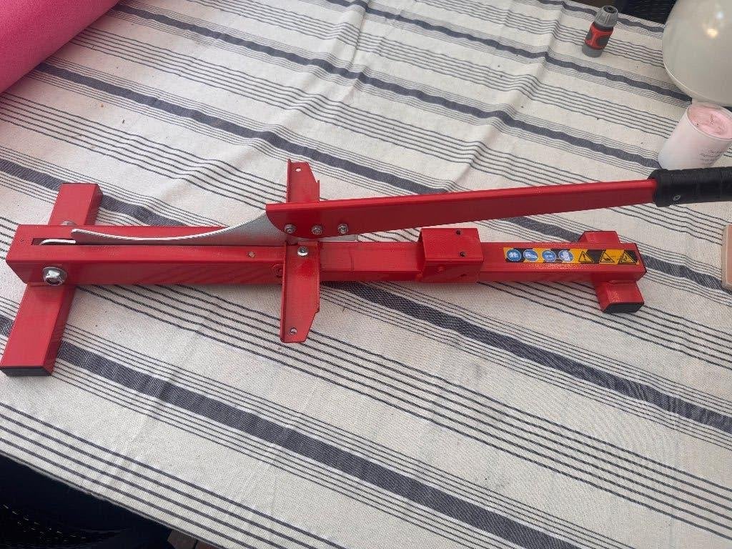 Laminaatknipper, Ophalen, Zo goed als nieuw