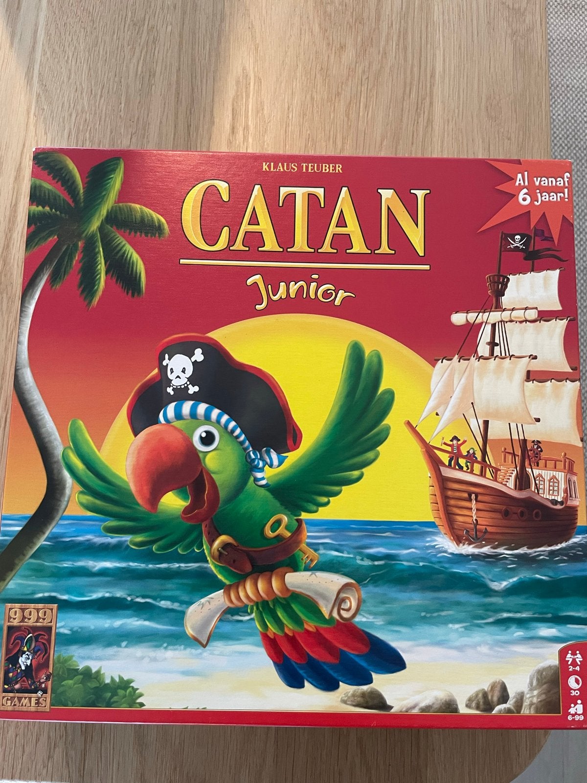 Catan Junior Bordspel - Avontuur voor Jonge Piraten, Drie of vier spelers, Ophalen of Verzenden, Zo goed als nieuw