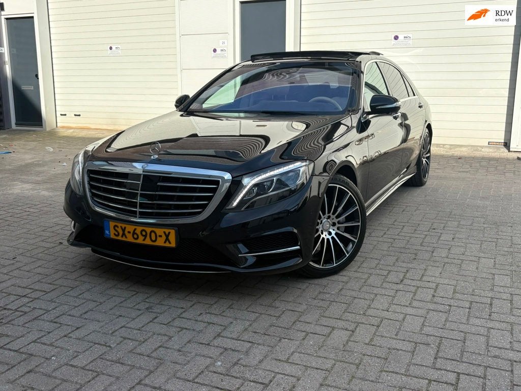Mercedes-Benz S-klasse 350 4M BlueTEC Lang, Auto's, Automaat, Gebruikt, 259 pk, Bedrijf
