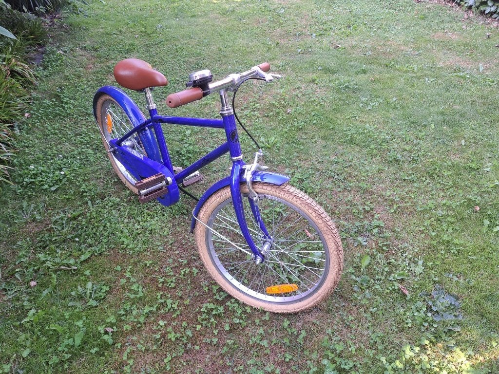 kinderfiets (jongens), Fietsen en Brommers, Fietsen | Kinderfietsjes, Zo goed als nieuw, 20 inch of meer, Terugtraprem, Ophalen