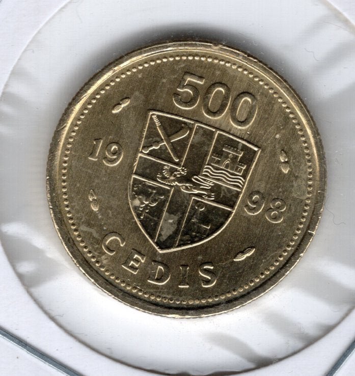 Ghana 500 Cedis 1998 unc, Verzenden, Overige landen